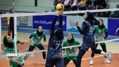 والیبال بانوان